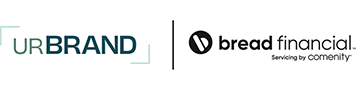 URBrand and Bread Financial logos